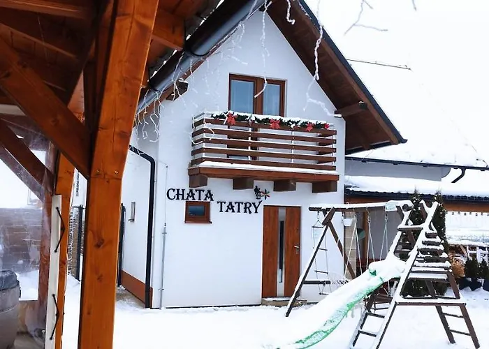 Деревянный коттедж Wellness Tatry